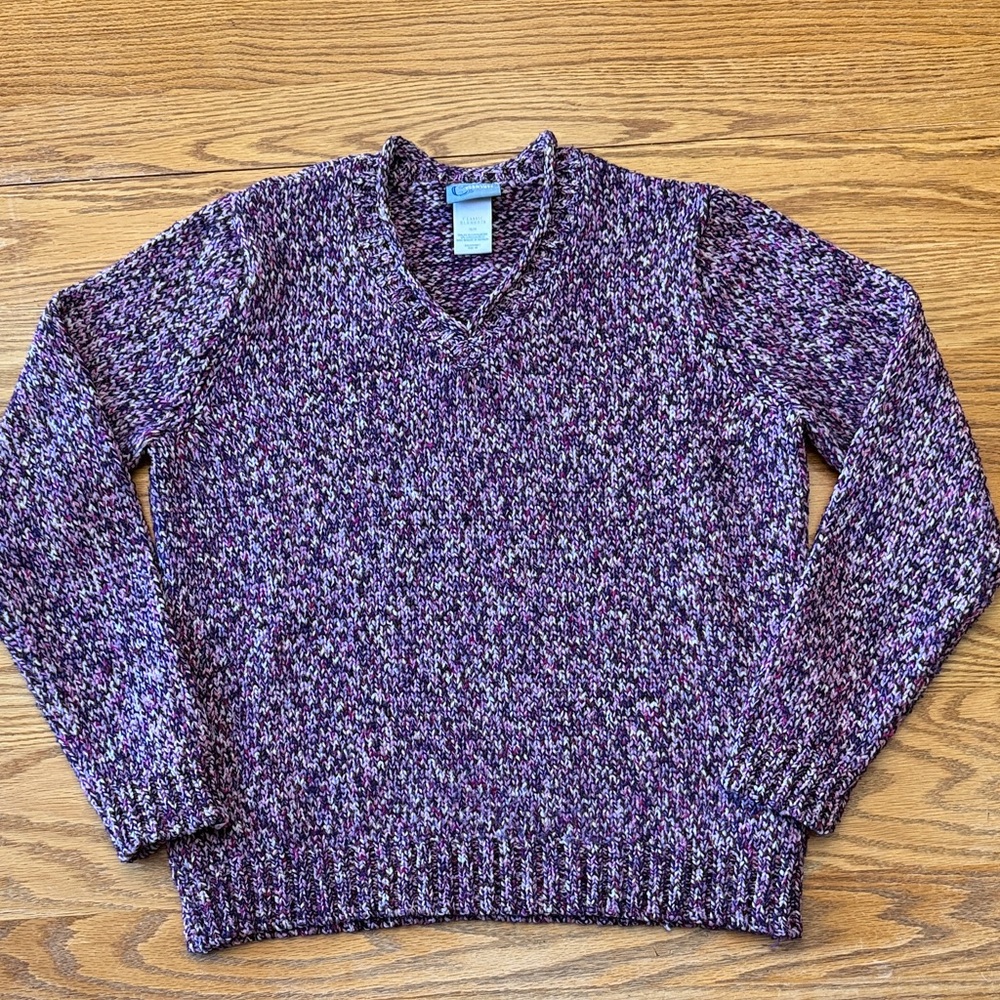 Classic Elements Women's V-Neck Sweater